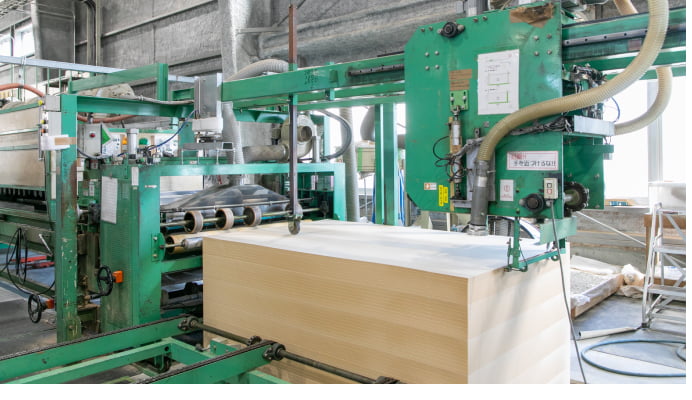 2号ラミネートライン